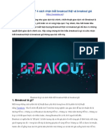 Breakout là gì 4 cách nhận biết breakout thật và breakout giả