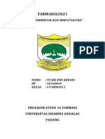 MINDMAP FARMAKOLOGI I UTARI DWI KIRANI 18160049-Dikonversi