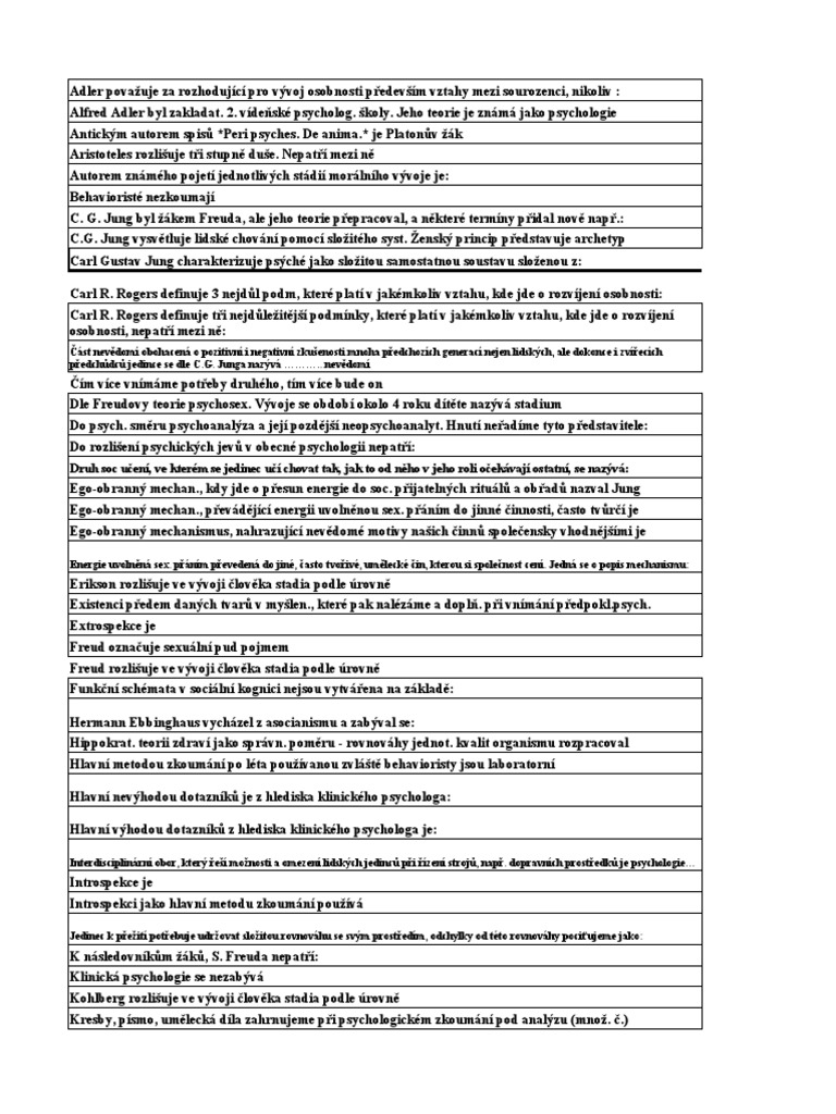 Psycho Test 1 | PDF