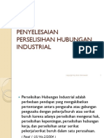 Penyelesaian Hubungan Industrial