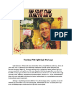 Fight Club Exercise Guide E Book