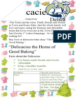 Delicacies: "Delicacies The Home of Good Baking"