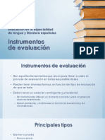 ppt T2 cont. Instrumentos de evaluacion