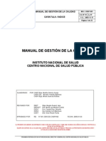 MGC-CNSP-001 Ed01 Manual Gestion Calidad