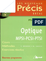 Les Nouveaux Précis Bréal Optique MPSI_PSCI_PTSI