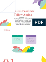 Presentasi Topik 3 - Fatty Amine Tallow