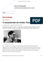 O Assassinato de Anísio Teixeira — CartaCapital