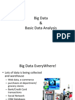 Big Data & Basic Data Analysis