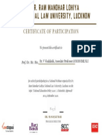 _certificate of Participation