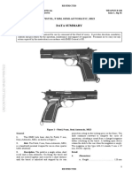 Data Summary: Pistol, 9 MM, Semi-Automatic, Mk3