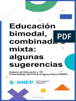 Educacin Bimodal Combinada o Mixta