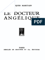 Jacques Maritain - Le Docteur Angélique-Desclée de Brouwer (1930)