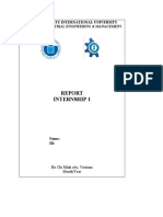 Intern 1 Report Guidelines 2020 Final
