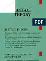 PED 312 - Gestalttheory