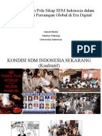 Pola Pikir SDM Indonesia
