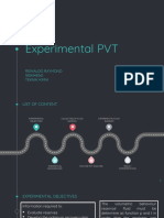 Reinaldo Raymond - Experiment PVT Individual Project