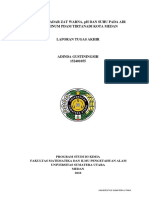 Analisa Kadar Zat Warna, PH Dan Suhu Pada Air Siap Minum Pdam Tirtanadi Kota Medan