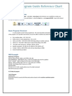 Siemens Program Guide Reference ChartR2