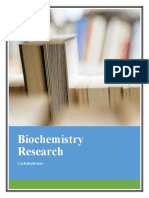 Biochemistry Research Carbohydrates-1