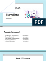 Manajemen Sistem Surveilans - Kelompok 3 - 4B