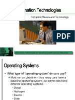 Information Technologies: Computer Basics and Terminology