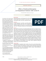 Effect of Hydroxychloroquine