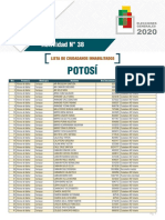 Listas Inhabilitados Potosi EG 2020