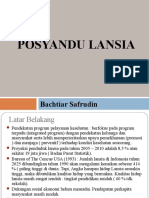 Posyandu Lansia