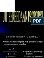 Uji Proporsi