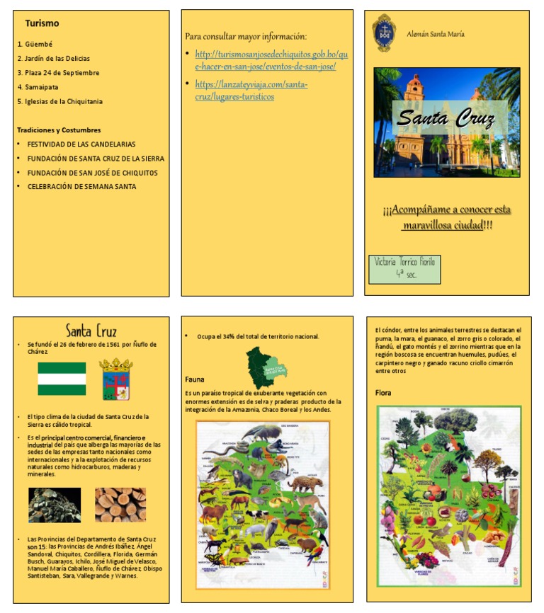 Flora y Fauna de Santa Cruz | PDF | Naturaleza