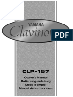 Clavinova Manual clp157