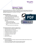 T-BERD 5800 Network Tester: Datacom Bit Error Rate Testing (BERT)