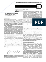 VITAMINS - Fat-Soluble - Thin-Layer (Planar) Chromatography W. E. Lambert and A. P. de Leenheer