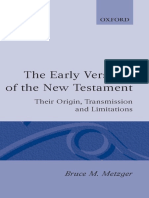 The Early Versions of The New Testament - Their Origin, Transmission, and Limitations (PDFDrive)