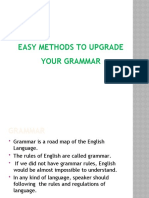 Easy Method To Upgrade Your Grammar