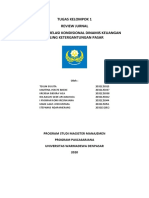 Kelompok 1 ANALISIS KORELASI KONDISIONAL DINAMIS KEUANGAN