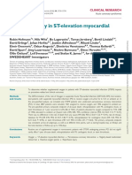 Oxygen Therapy in ST-elevation Myocardial Infarction: Acute Coronary Syndromes