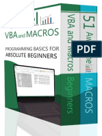 Excel VBA Bundle 2 Books Excel VBA and Macros and 51 Awesome Macros
