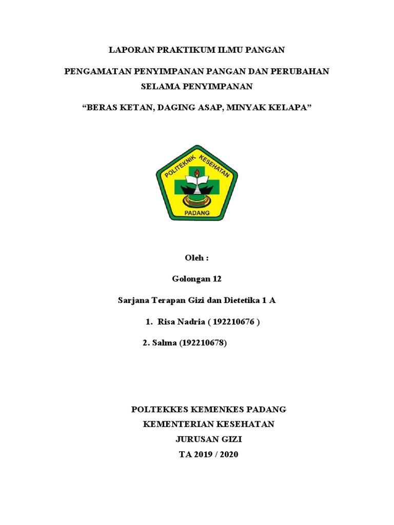 Ilmu Pangan Penyimpanan | PDF | Kesehatan Holistik