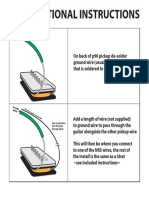 P90 Additional Instructions: Through Guitar