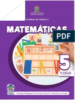 CT1 MATEMATICAS 5to Grado SE 2020 Optimize