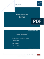 Resumen Pronunciación 9 Letra X - Tus Clases de Portugués