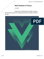 Plans For The Next Iteration of Vue - Js