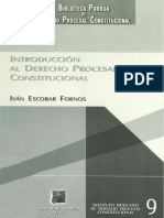 Introducción Al Derecho Procesal Constitucional, Ivan Escobar Fornos