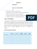 After Studying This Chapter, You Should Be Able To:: Using A Worksheet