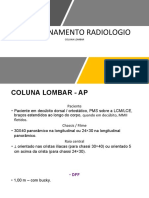 Radiografia da coluna lombar: posicionamentos e técnica