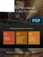 Grinding Machine & Engine Lathe Processes