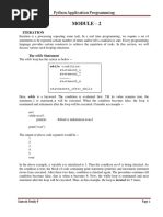 Module 2 Iteration