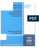 El Derecho Administrativo - Rolando Pantoja Bauzá