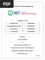 Department of Chemical Engineering